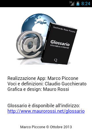 Mauro VB Homepage - Glossario App